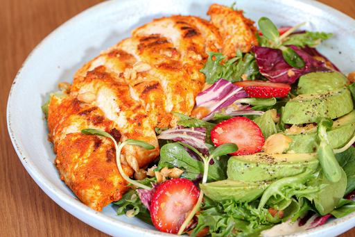 Piri piri chicken salad